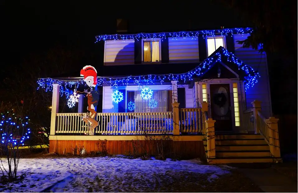 Led motif light christmas star