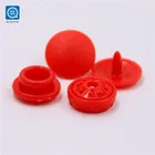 SK Wholesale Custom Color Plastic Snap Button 15mm Cheap Plastic Snap Button for Clothing