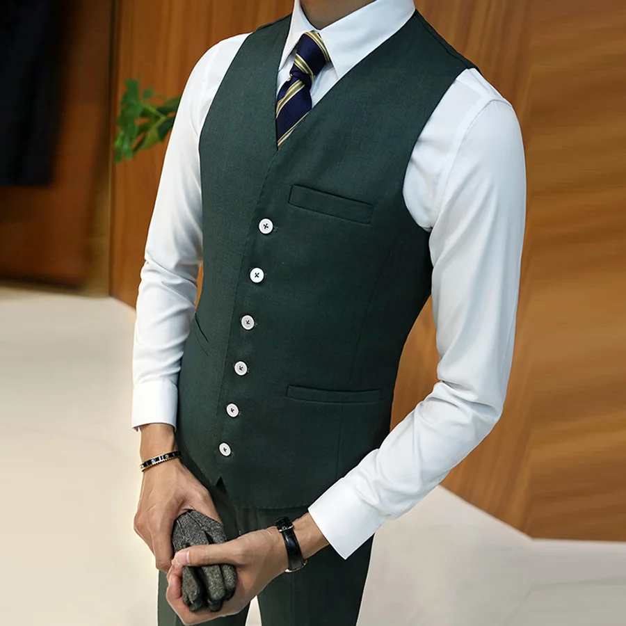 Dark-Green-Business-Suit-Groom-Tuxedos-Slim-Fit-for-Men-Wedding-Suit-3-Pcs-Jacket-Vest (1)