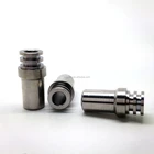 customize nickel plating parts anodized aluminum smoking pipe