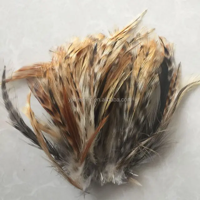 wholesale neck hackle red chinchilla rooster feather for hair