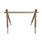 Wholesales Natural Beech Eco-Friendly Wooden Educational Gym Mat Toy Baby Play Activity Gym