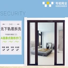 hot sale retractable pleated mosquito window screen and screen door barrier free