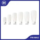 GE series PE tottle frosted finished clear soft plastic tube