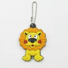 China Supplier pink embossed acrylic cup youre a star singapore merlion souvenir led keychain