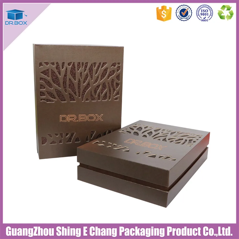 more images of empty wine box