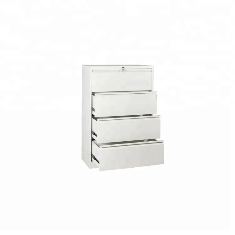 Factory Wholesale Office Furniture 4 Drawer Metal Lateral Filing