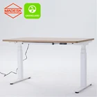 Hot Sale MADESK Lock Adjustable Electric Lifting Desk Frame With Table