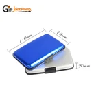 Promotional Aluminum Business Card Holder, Credit Card Holder Box