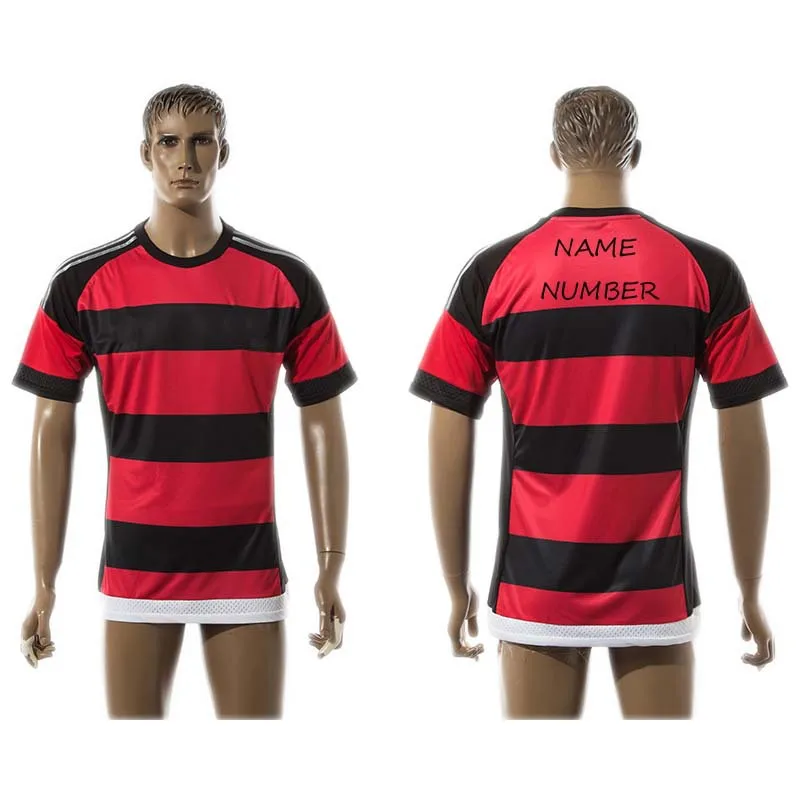 2015 16 Men Summer Soccer Jersey Home Jersey Soccer Club Sport Shirt Thai quality Football Shirt Men Sweater