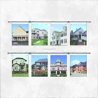 Wall mounted rod Hook on magnetic clear photo document A4 acrylic sign poster holder Display systems