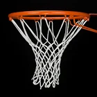 High quality outdoor indoor cheap standard 8 12 13 loop polyester plastic custom hoop wholesale basketball net in bulk