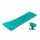 Durable Compact Beach Mat Inflatable Sleeping Bag Pad Camping Air Mattress with Pillow