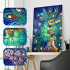 Peacock Pattern Crystal Diamond 5d Special Styling Drill is a DIY adult custom photo