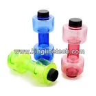 Cheap 550ml Dumbbell Bottle gym fitness sport water bottle