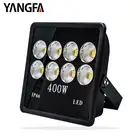 Aluminum housing outdoor ip66 cob 400w led floodlight