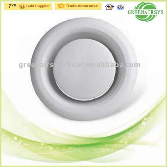 hvac ceiling mounted design circular vent diffuser with