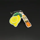 Custom Logo full printed air freshener for car