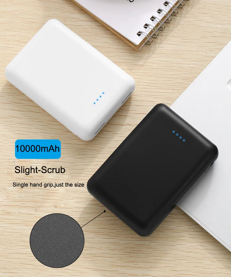 Small Super Slim 10000mAh Power Bank Portable Charger External Battery - ANKUX.COM