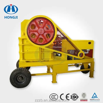 Factory Price Ore Stone Crushing Machine Station Lab Diesel Engine Mobile Jaw Crusher