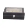 10 slots pu leather watch packaging box wholesale watch boxes cases