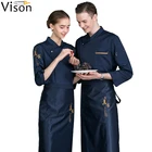 kichen chef uniform wear coat Hotel Restaurant Chef shirt uniform cook clothing