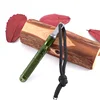 Fire Starter w/Premium Ferrocerium Fire Steel - All-Weather w/Wooden Handle for Camping, Hunters