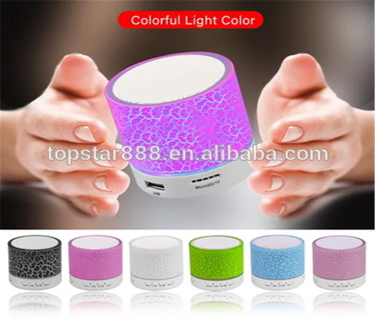 Wholesale LED Mini S10 Speakers Portable Wireless speaker bluetooth speaker - ANKUX.COM
