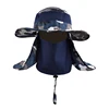 High Quality Custom Design Camo Bucket Hat With Flap Neck Cover