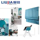 Manual Excellent Quality Plastic Sun Shade Roman Blinds
