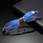 2019 hot selling blue light block square frame anti blue light reading glasses