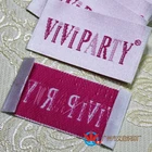 Factory directly produces damask woven label and woven garment label