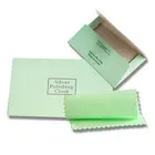 Custom Pro Size Microfiber Anti Tarnish Silverware Remover Silver Jewelry Polishing Rouge/Microfiber Cloth