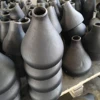 HIGH QUALITY Factory Price 4"*1" ANSI B16.9 A234 WPB Black Painting Eccentric Reducer SCH40 Carbon Steel Pipe Fittings