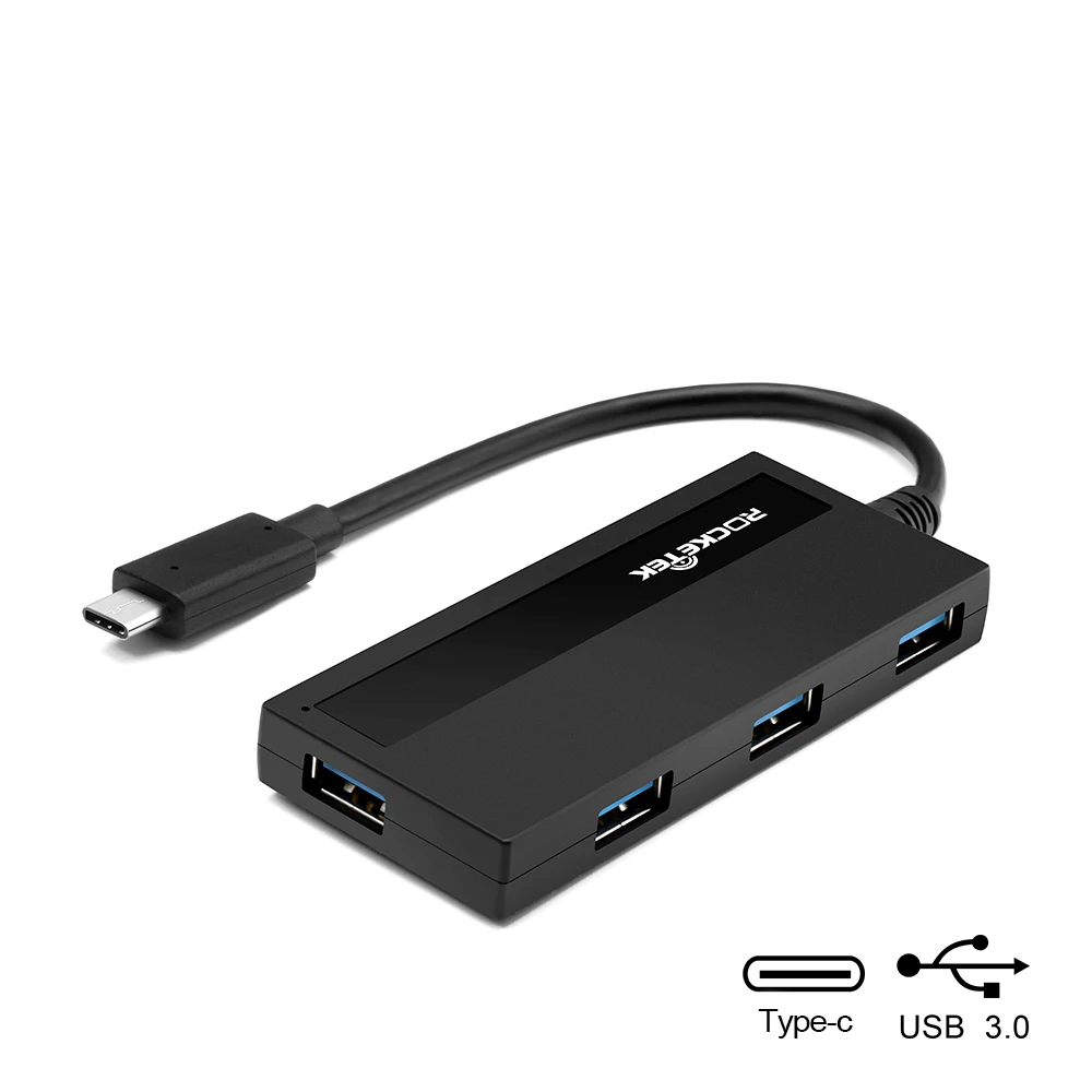  Multi function usb-c usb 3.1 4 port type c hub for mobile phone charging 