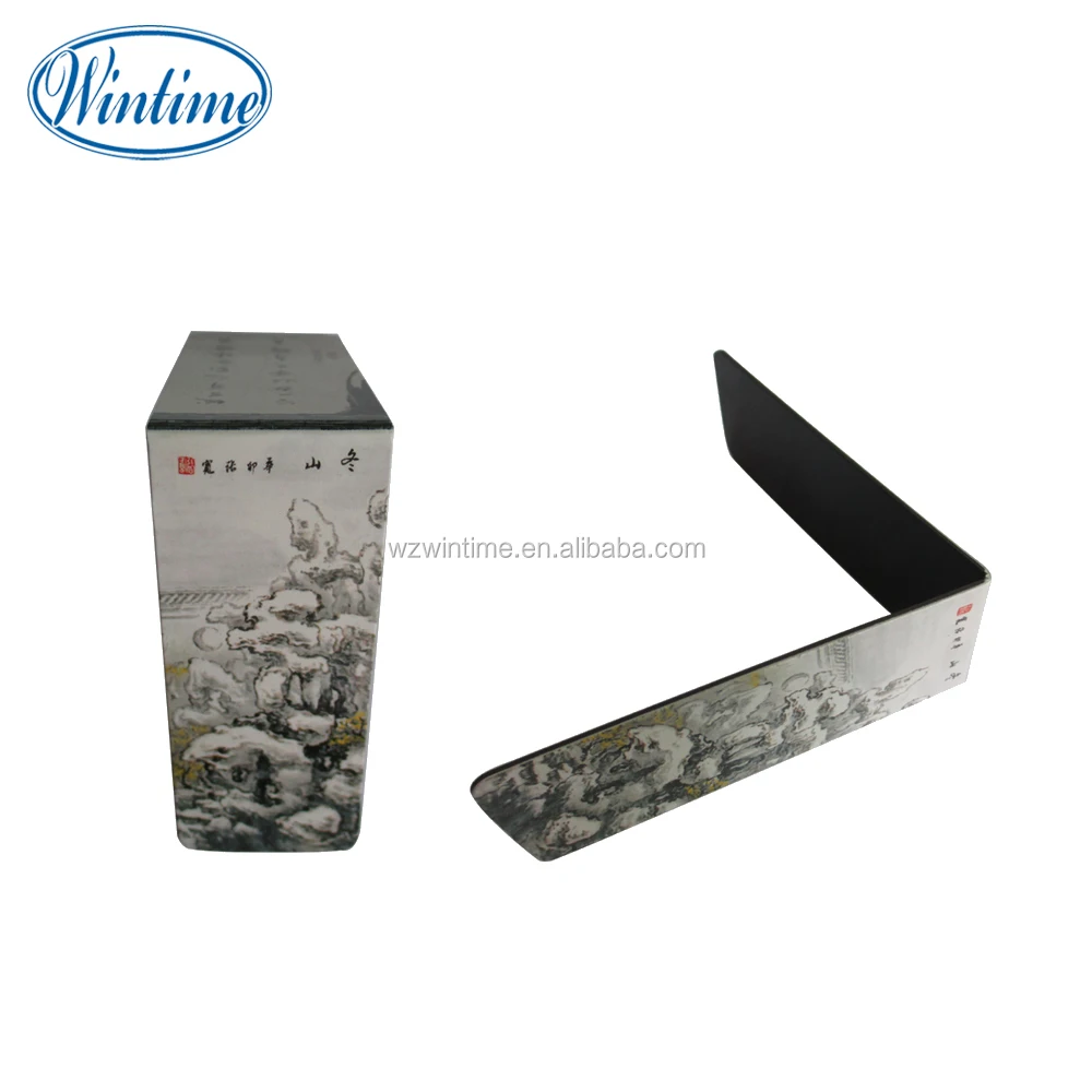 fancy pvc magnetic bookmark