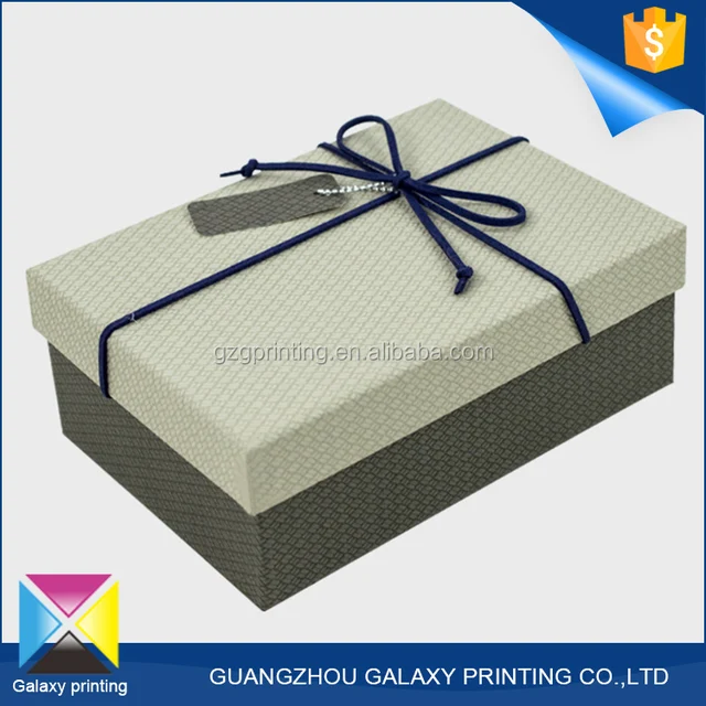 promotion wholesale custom gift box design necktie paper
