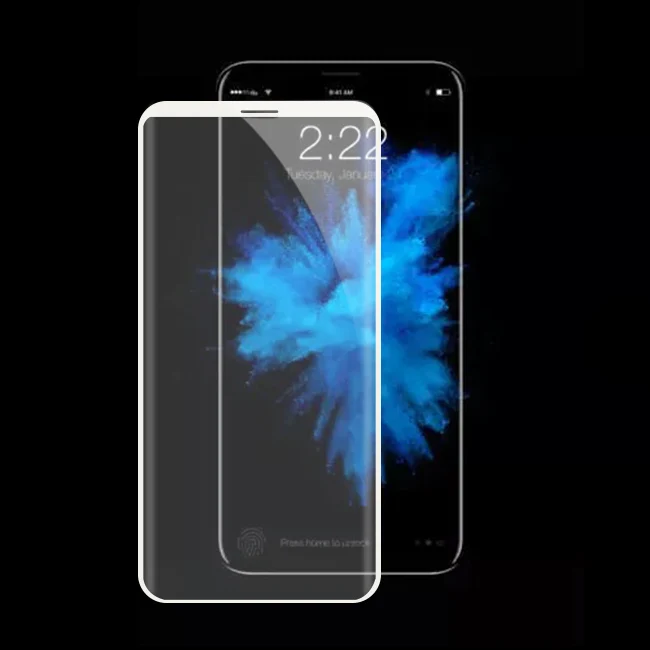 Hot Selling 0.33mm Silk Printing For iphone 7s Tempered Glass, 3D Glass Screen Protector For iphone7s plus