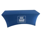 Competitive Price Colorful Customized Wholesale Trade show advertising rectangular table cloth