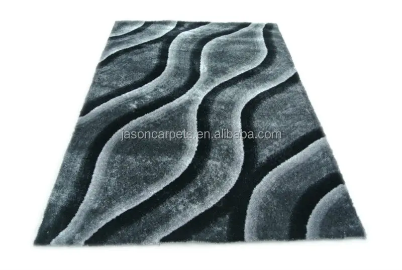 グリーン織り設計へタフト床ポリエステルカーペットシャギーカーペット仕入れ・メーカー・工場