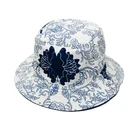 Custom Printed Double Sided Bucket hat art museum souvenirs Fisherman Hat