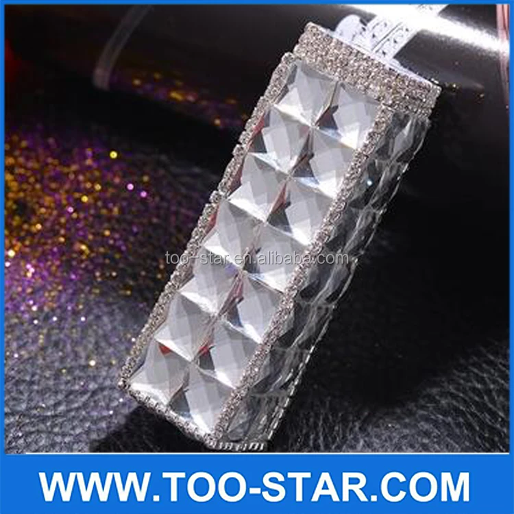 Portable universal Crystal diamond lipstick mini usb power charger - ANKUX Tech Co., Ltd