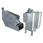 Multi-palte screw filter press machine for sludge and slurry dewatering treatment