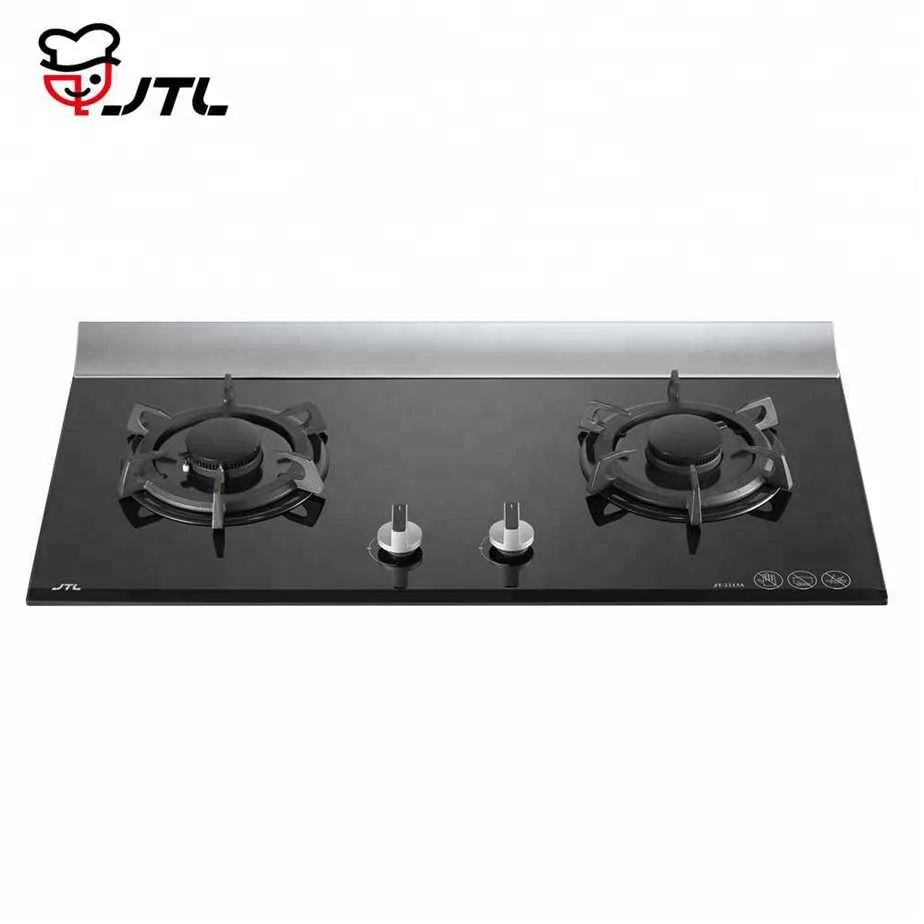 Flat Cooktop 8mm Tempered Glass Gas Stove Buy 2 Burner Gas