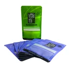 food grade aluminum foil bag full color printing plastic zipper bag for tea