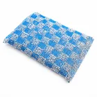 Multi-purpose kitchen cleaning polyester PET mesh / net sponge scrubber for non-stick pan