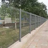 Factory price green powder coated V-fold welded wire mesh fence