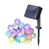 Waterproof 22FT 30 LED Crystal Ball Solar LED Christmas Lights Outdoor Tree House and Fence