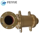 4 inch one way rotating water coupling high temperature rotary joint for paper drying machine