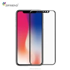 free sample smartphone 2018 3d glass tempered screen protector with easy install for iphone X